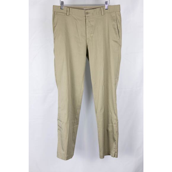 Nike Size M Men's Pants Golf 32x30 Dri-Fit Tan - Picture 1 of 6